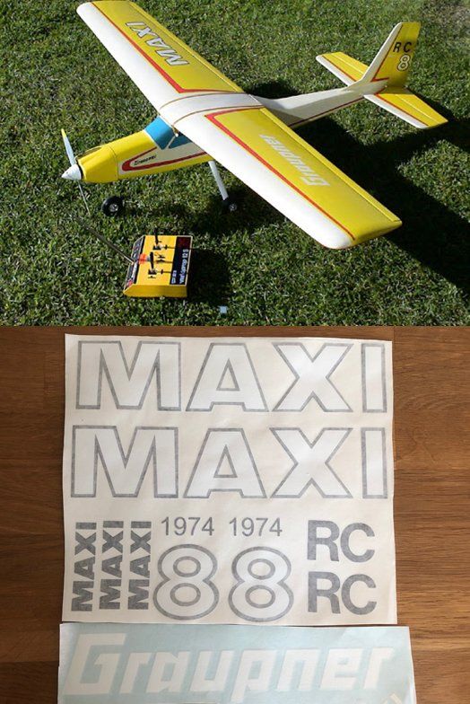 Graupner RC Modellbau: Set Vinyle Maxi Graupner – Neu und originalverpackt aus Chevroux von alex911