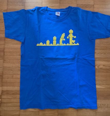 T-Shirt Evolution für LEGO fans