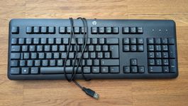 HP USB-Tastatur (Kabelgebunden, CH-Layout)