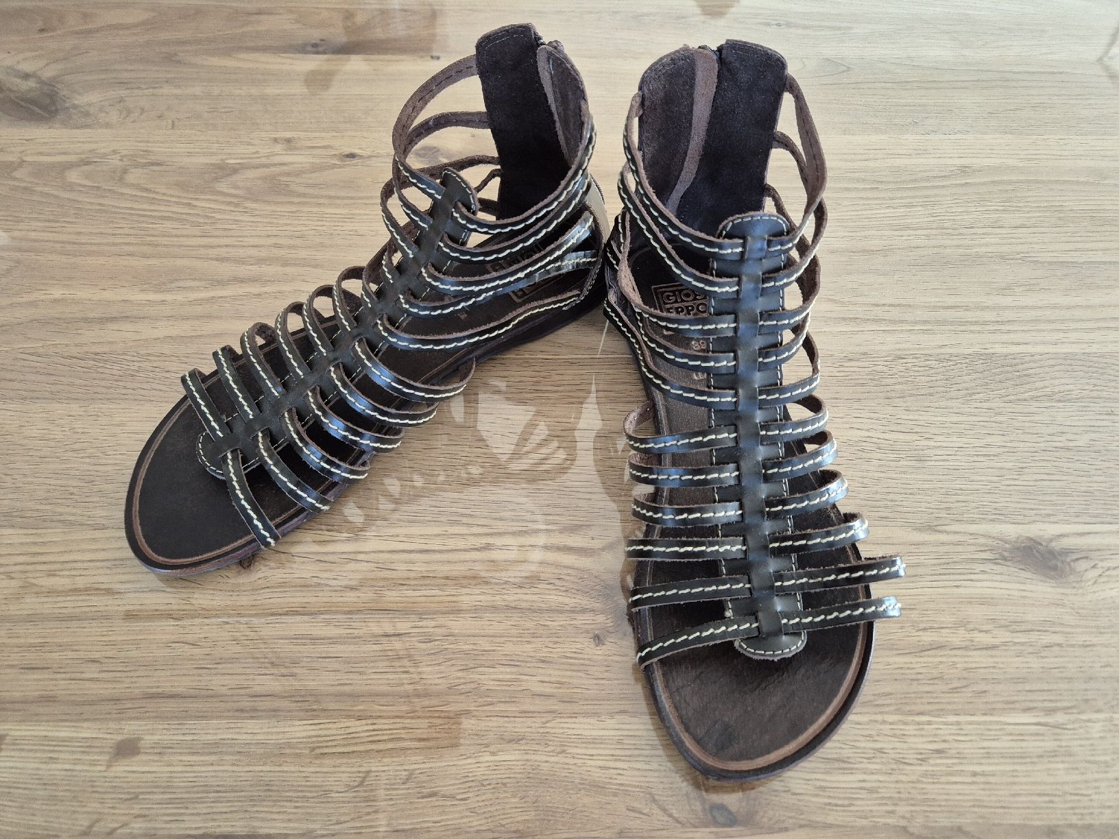 Scarpe da donna: Sandalen braun, Grösse 39 – Usato da Schwarzenburg venduto da ceb_dxh8 1