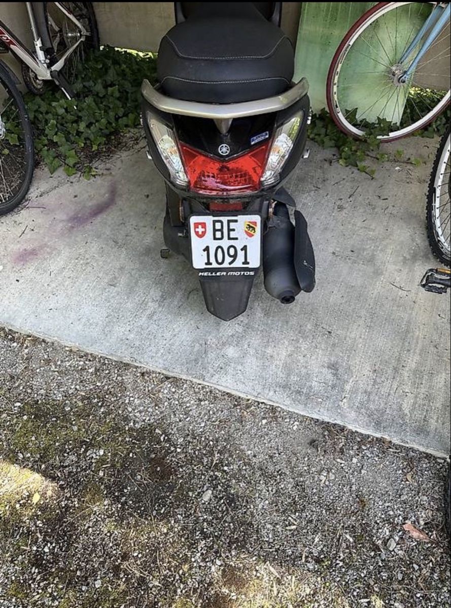 Insegne: Kontrollschild Motorrad – Usato da Biel/Bienne venduto da Rambo40000