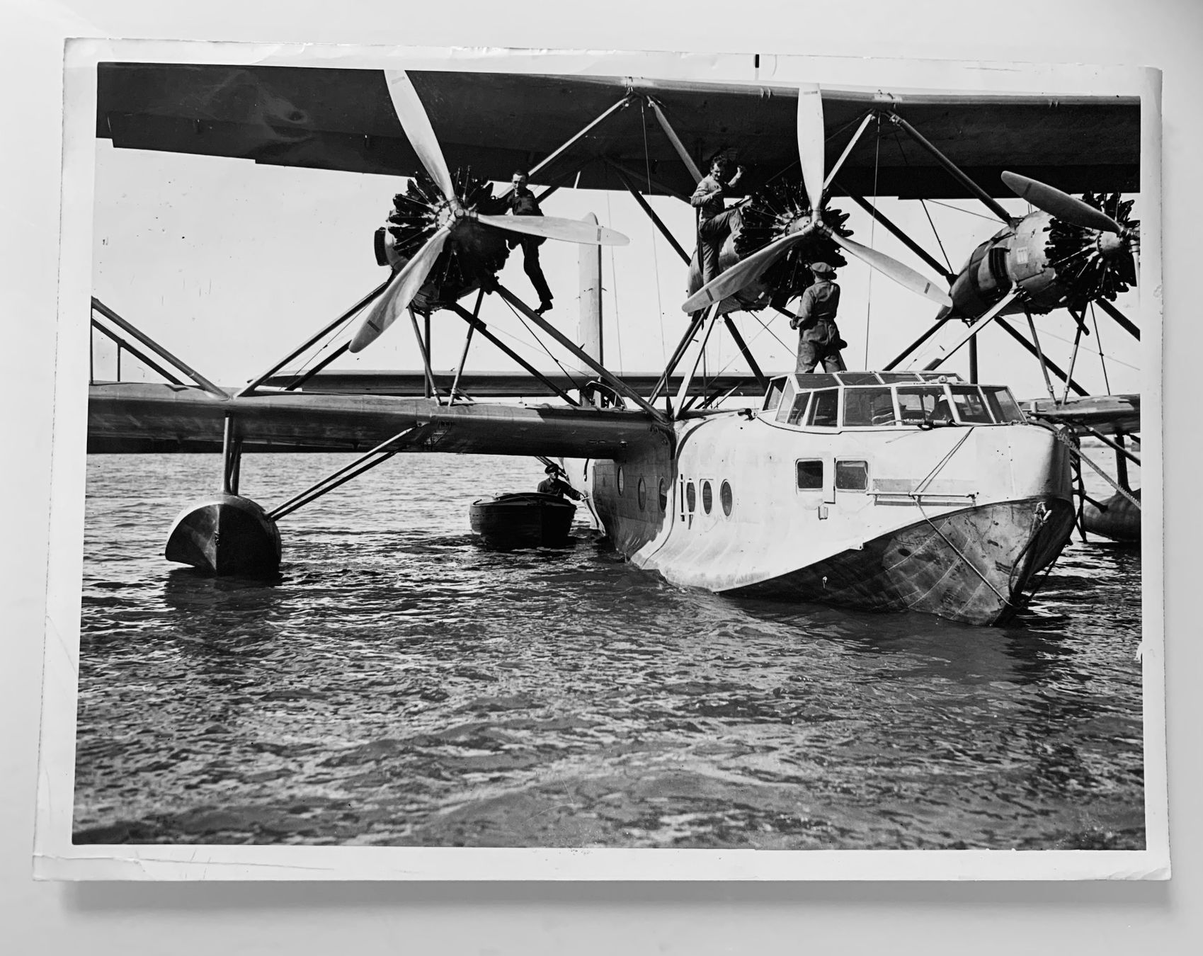 Foto & Immagini: Foto eines Bréguet Bizerte Flugbootes 1935 /Sammlung Crochet – Usato da Bern venduto da Artbrokerswitzerland 1