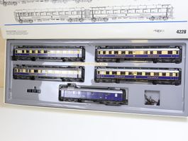 Märklin DR Rheingold Personenzug Set 4228 Licht - NP: 529.-