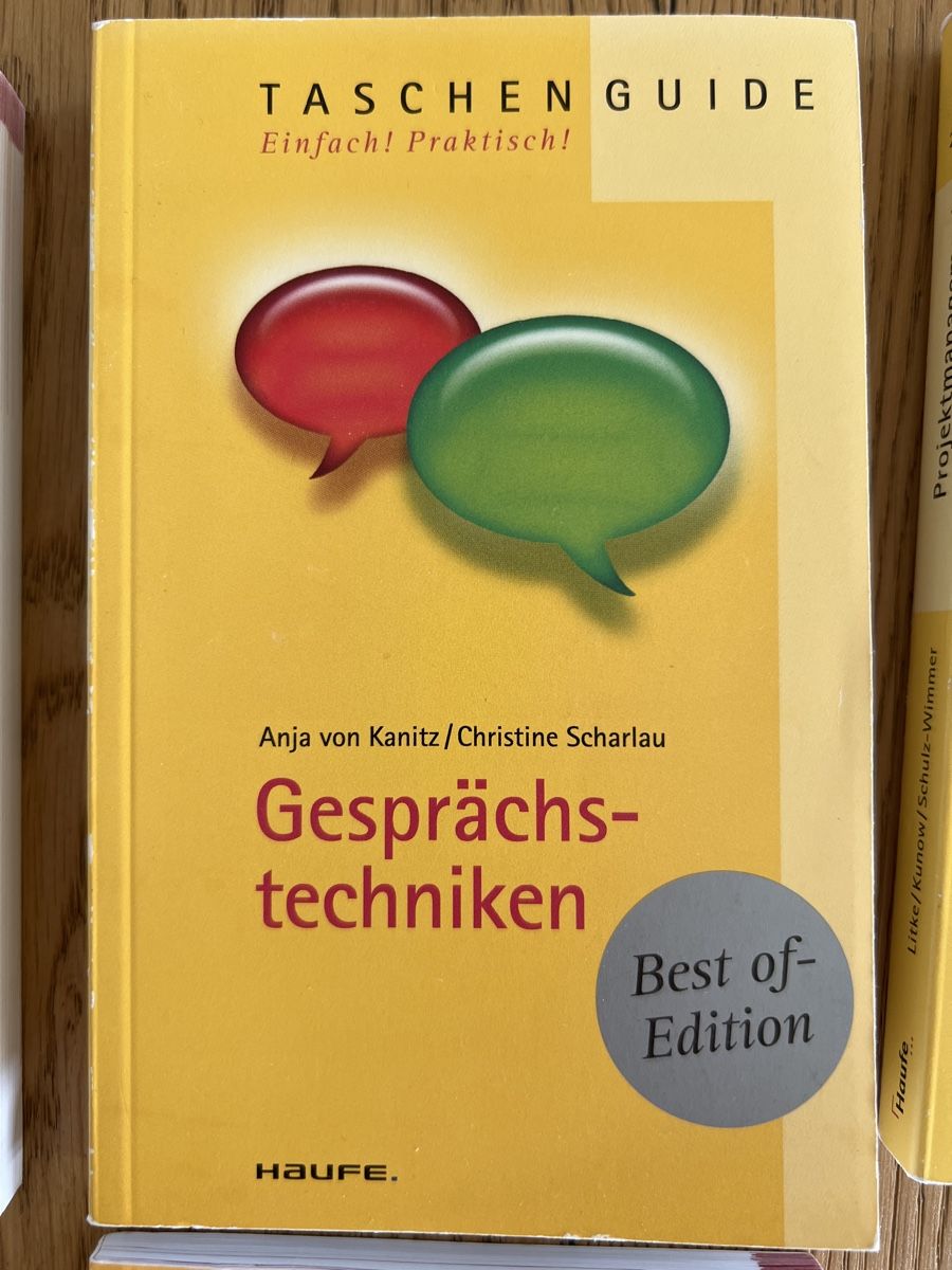Libri: Gesprächstechnik, Projektmanagement, Selbstmanagement uvm. ( – Usato da Toffen venduto da ann_l58m 3