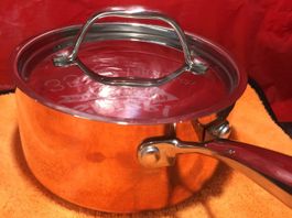 KUPFER-STIEL-PFANNE(16) AUCH INDUKTIONS-HERD NEU..NEU.