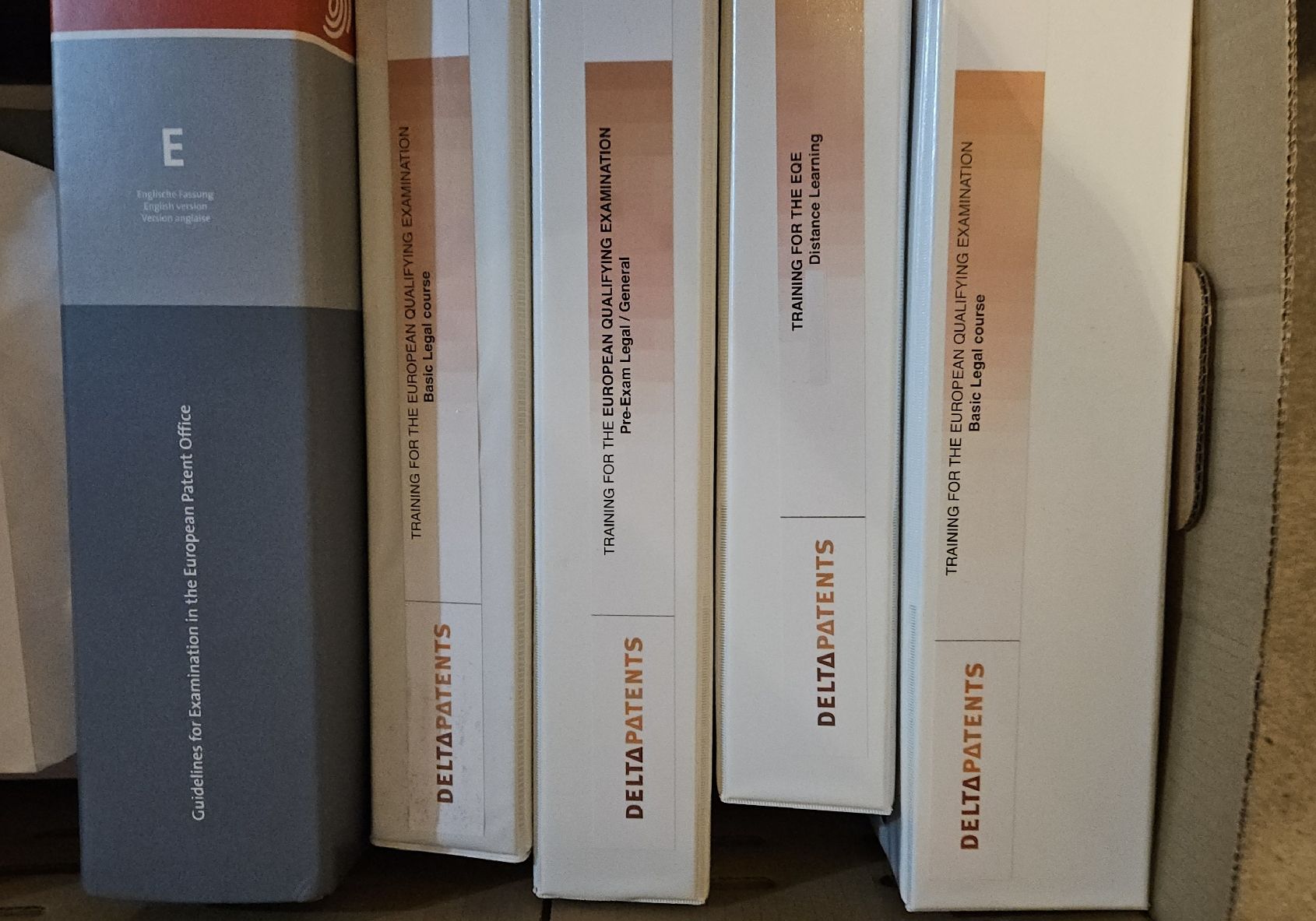 Bücher: Bundle - Training EU patent qualification (Ed. 2013-16) – Gebraucht aus Zürich von P.N 1