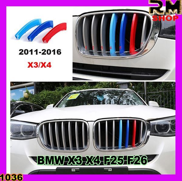 BMW X3 X4 Frontgrills Abdeckung Dekorati