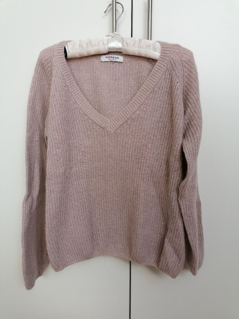 Morgan Maglioni & Felpe: Pull Morgan rose poudré taille M – Usato da Bretigny-Morrens venduto da solveiga 1