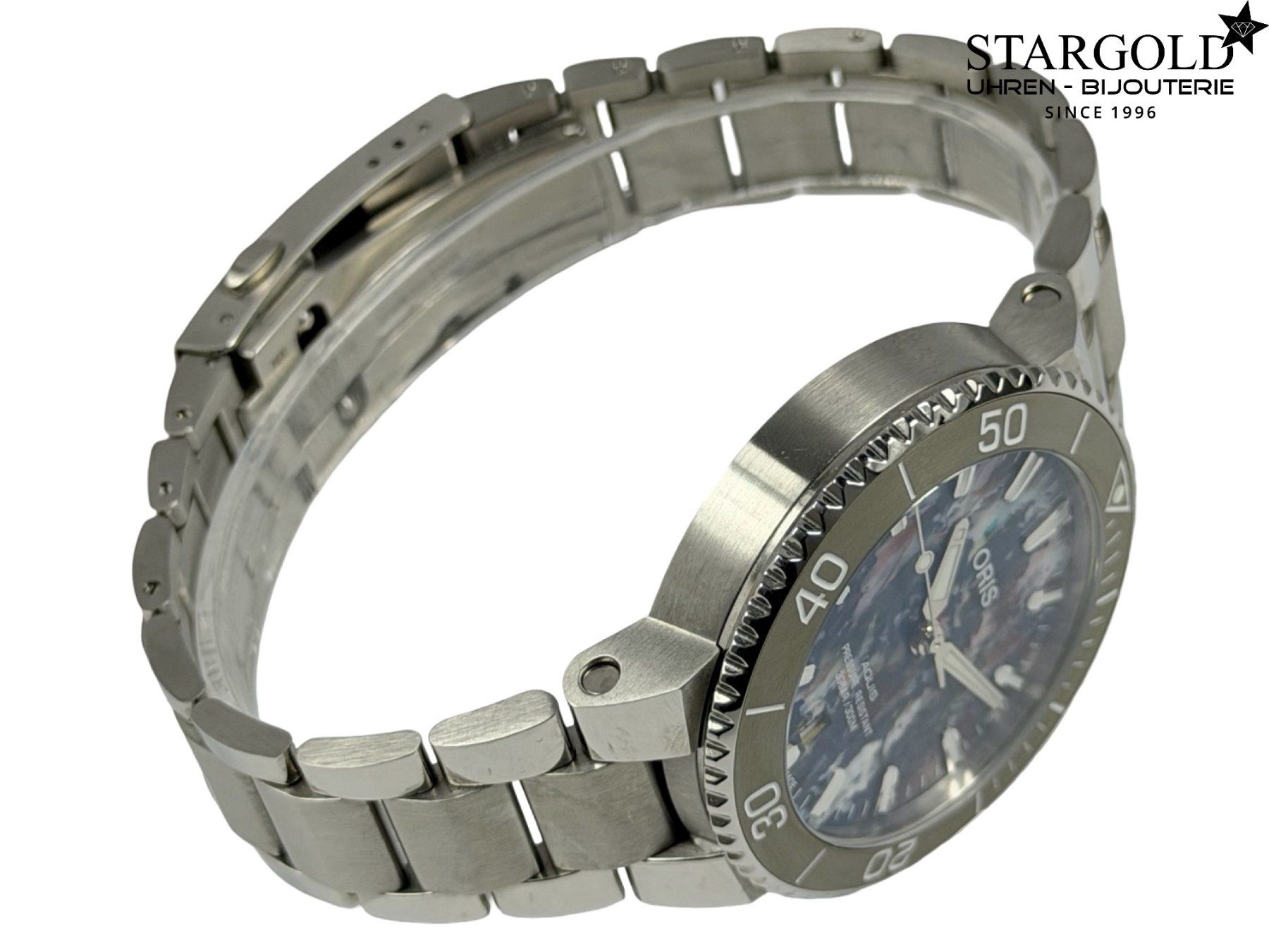 Oris Uhren: Oris Aquis Date Upcycle - 	01 733 7766 4150 – Gebraucht aus Zürich von Stargold-Uhren 5