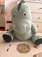 Kuscheltier Dinosaurier grün gross guter Zustand