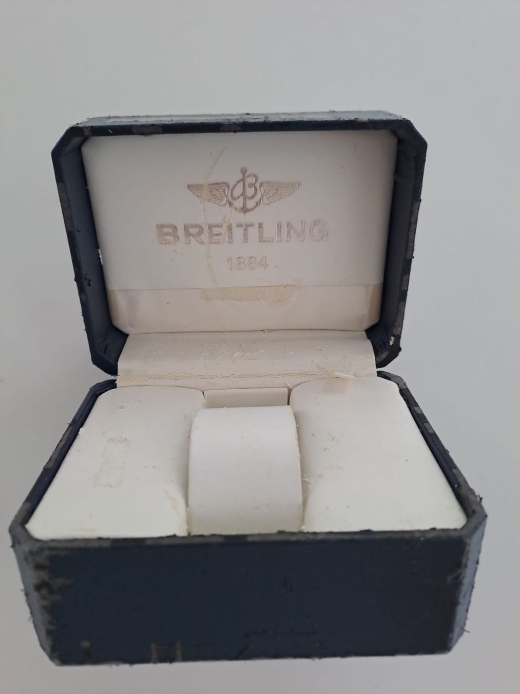Breitling Scatole porta orologi: Breitling Uhrenbox aus den 80er Jahren – Usato da La Neuveville venduto da austinpowers70 3