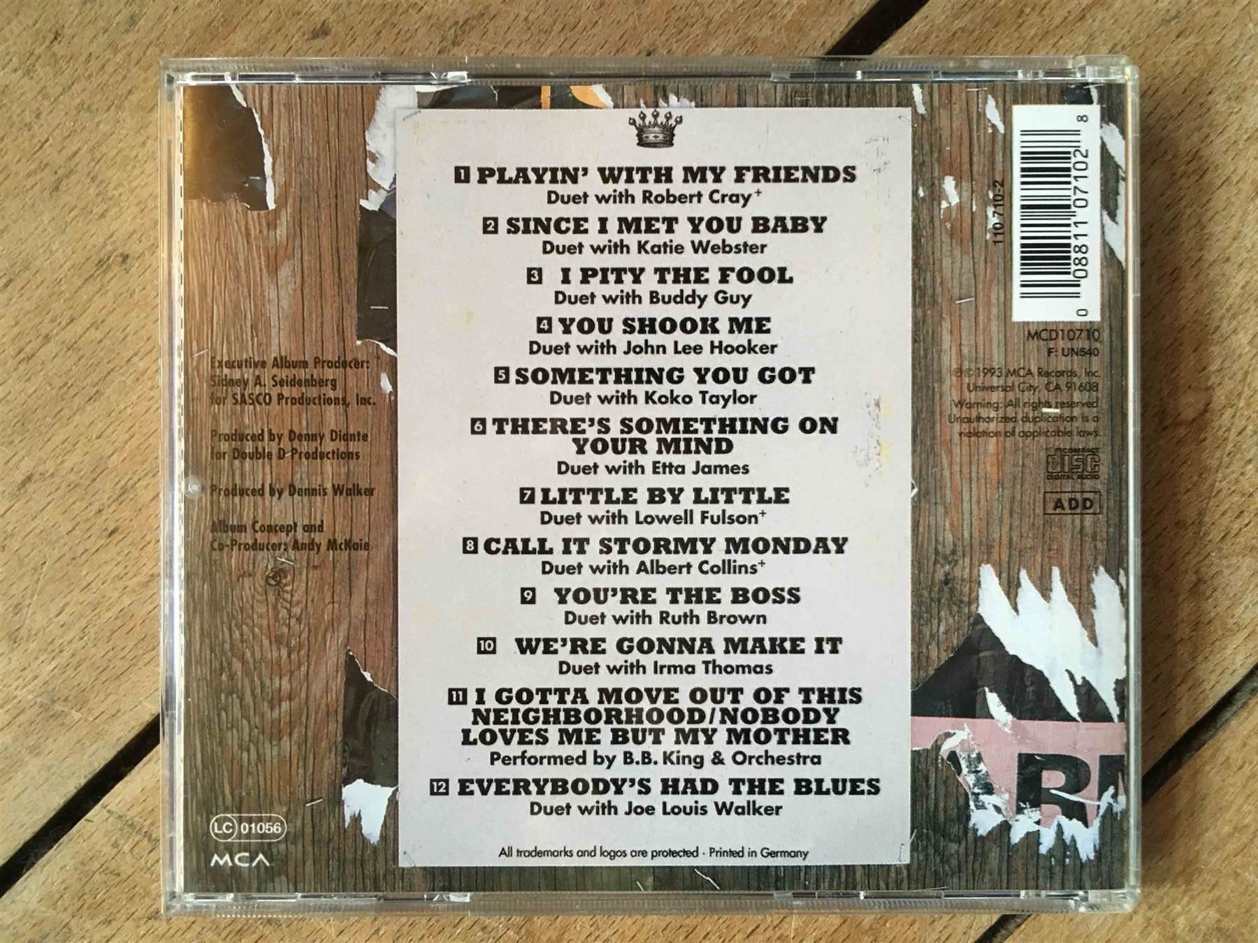 CD: B.B. King Blues Summit 1993 – Usato da Luzern venduto da Needful_Things 1
