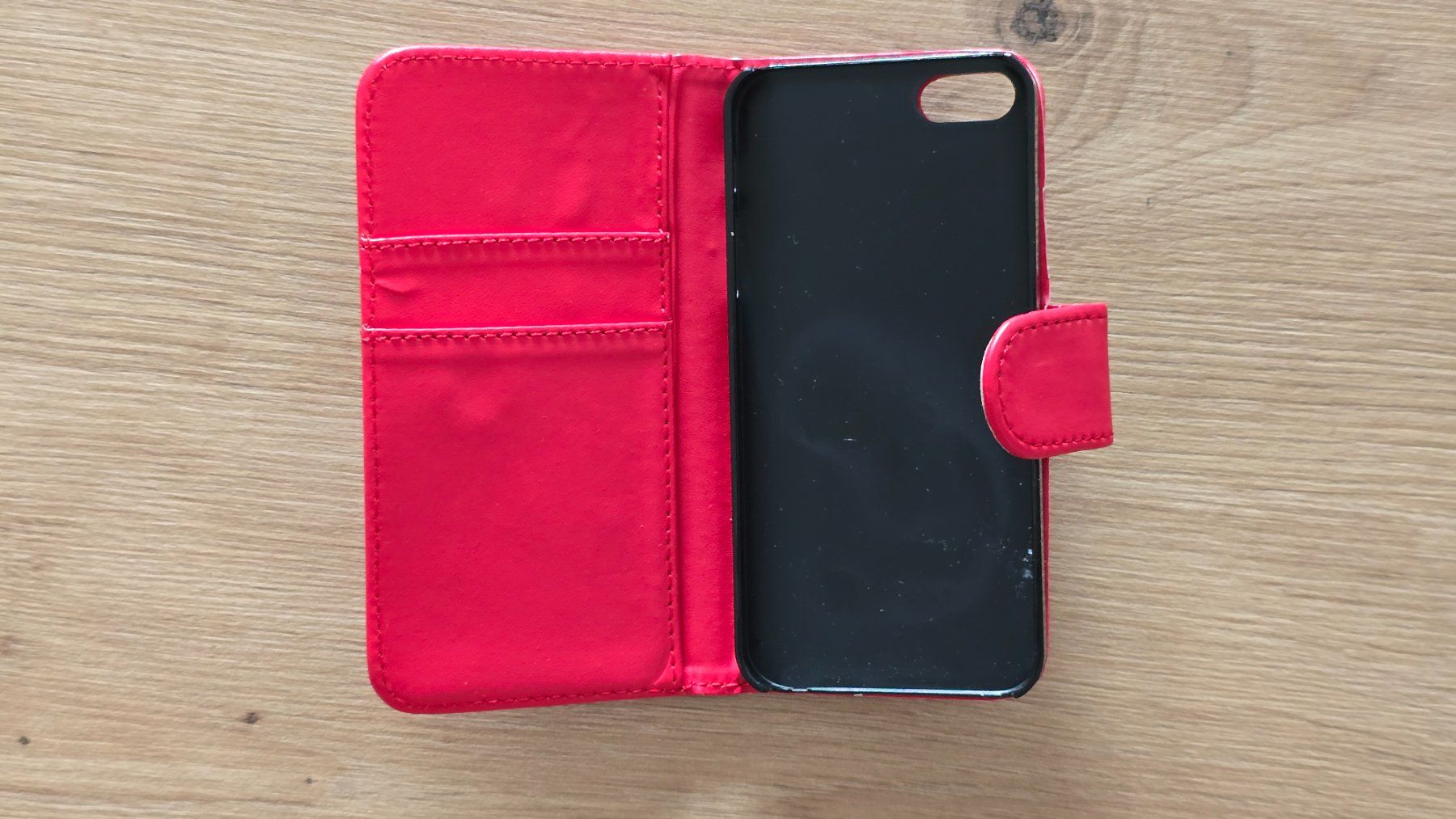 Cover & Protezioni schermo: Wallet Case mit Kartenfächer - iPhone 5 / 5s / 5c / SE 2016 – Nuovo (secondo la descrizione) da Thalwil venduto da VitaMini 3