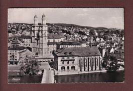 ZÜRICH - Teilansicht - 1952 // Falte //