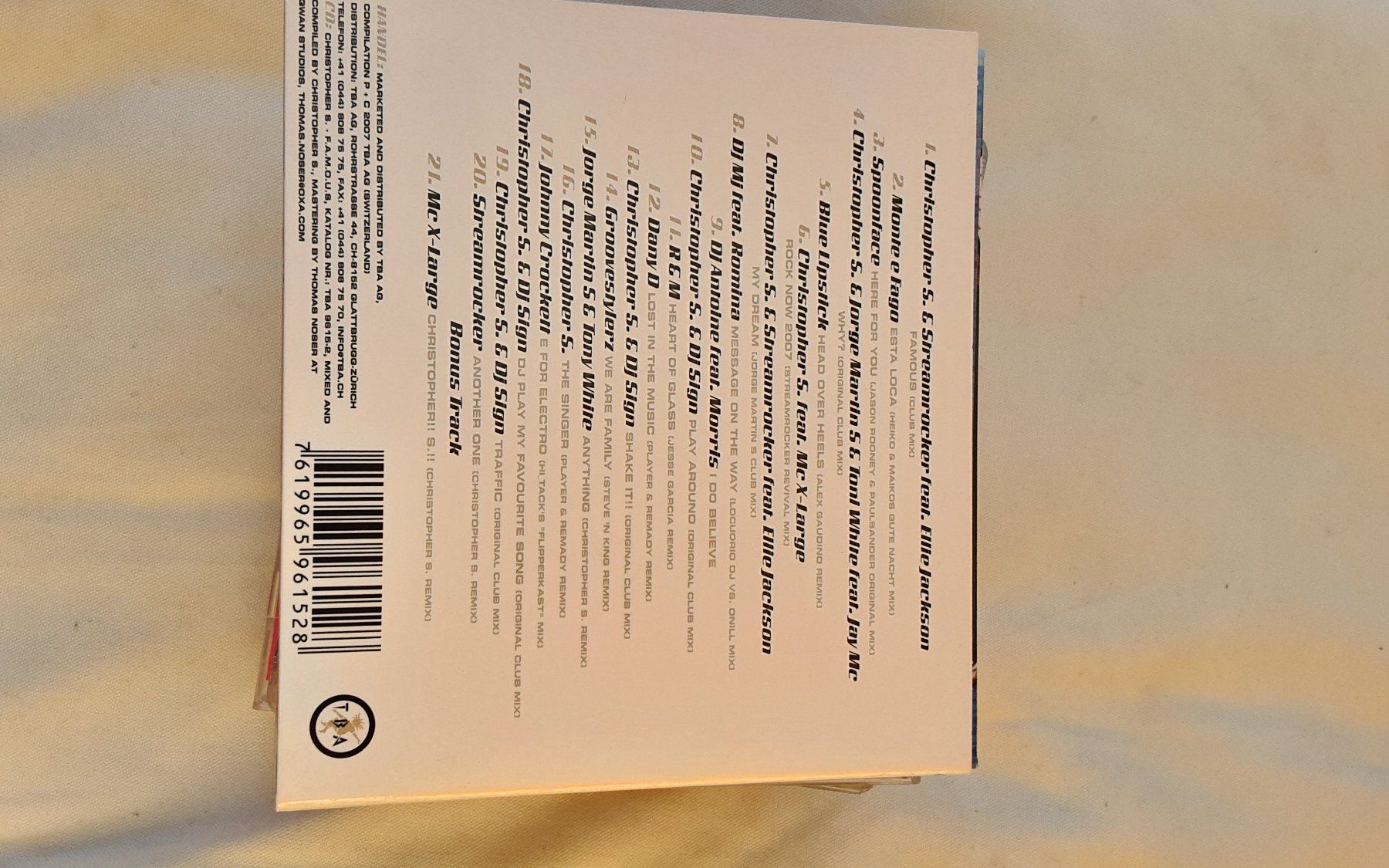 CDs: Christopher S. CD Album E.A.M.O.U.S. Top Zustand!/dj – Gebraucht aus Bremgarten AG von musiccollector 1