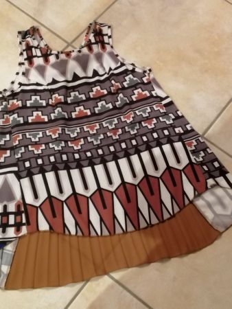 Bluse mit Plisse (Italy)