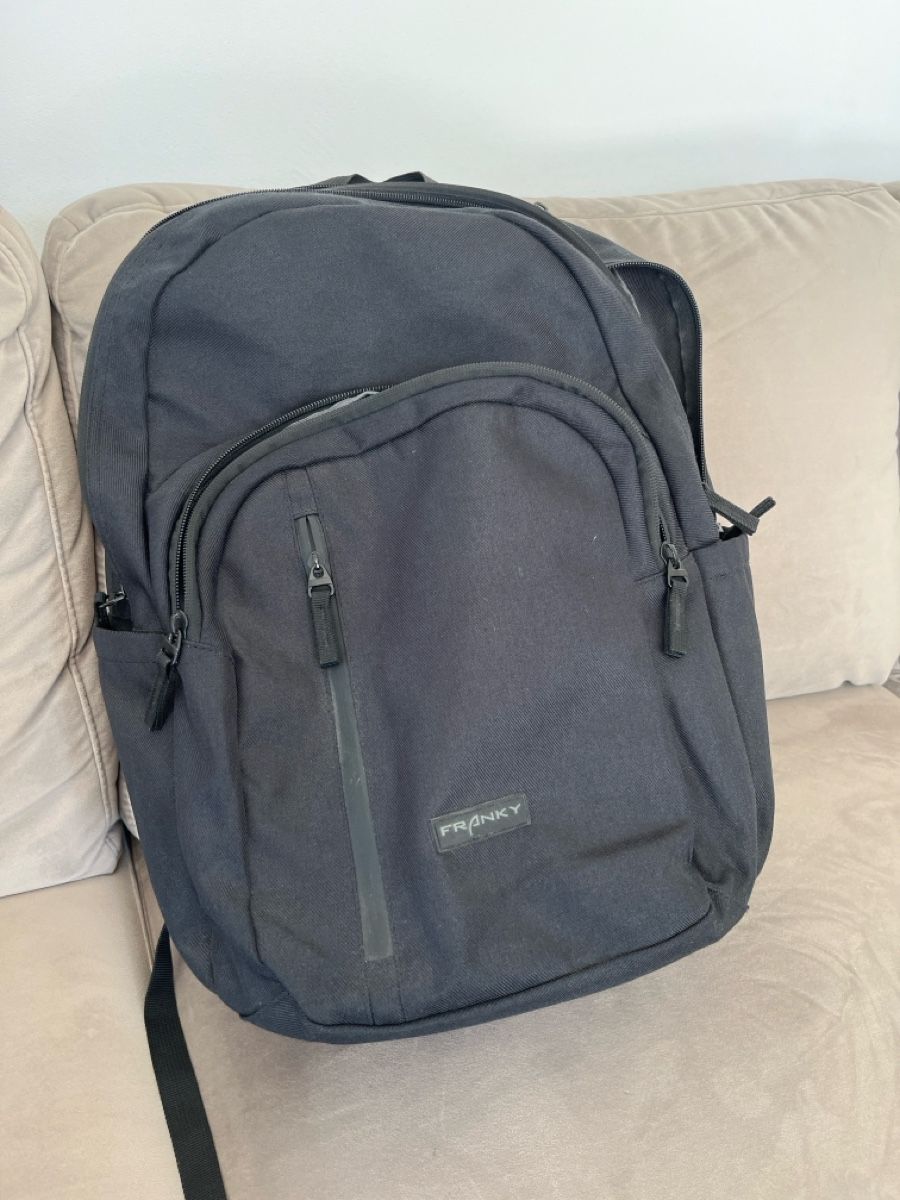 Rucksäcke: Schwarzer Franky Fränky Rucksack – Gebraucht aus Pfyn von Sschneiderlein 1