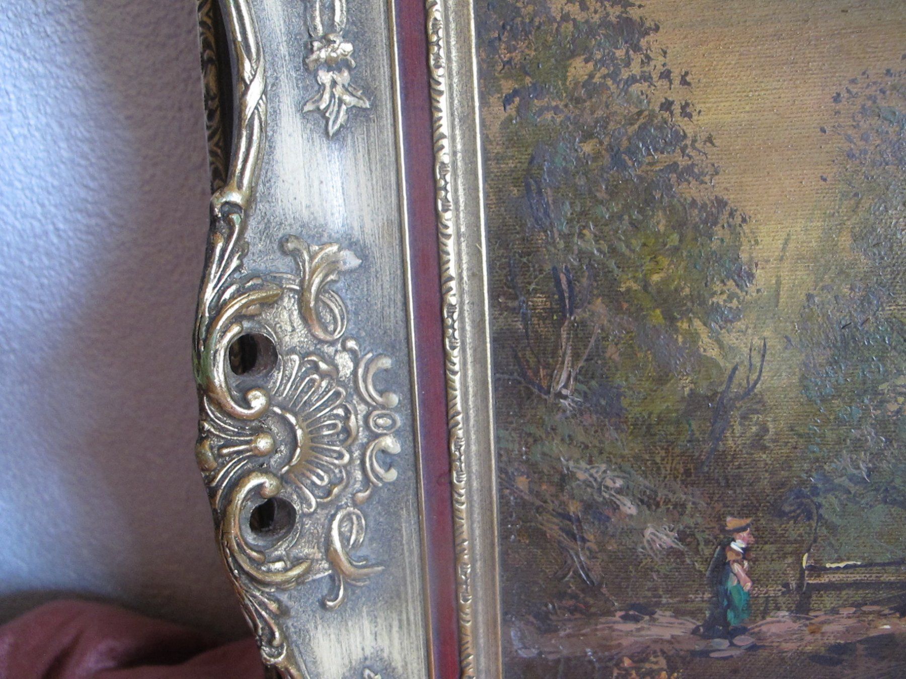 Tableaux: Original  Gemälde um ca. 1900 – D'occasion à Löhningen par Chimae67 2