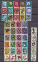 205-285 19 Jahre PJ-Marken mit Vollstempel von 1964-1982