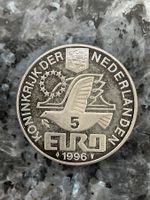 Münze Niederlande 5 Euro 1996