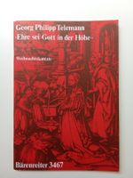 Telemann: Ehre sei Gott in der Höhe, Partituren