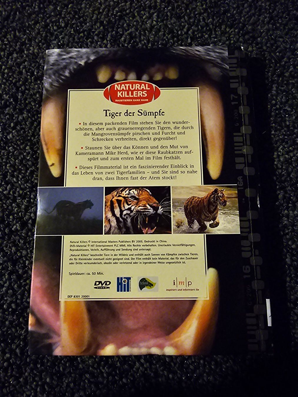 Tutti i DVDs: Tiger der Sümpfe(14666) – Usato da Ruswil venduto da jan_bxl5 1