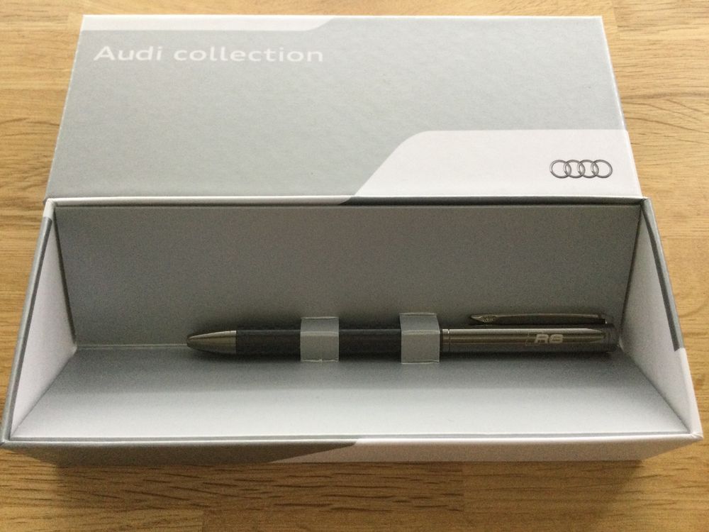 Audi Tradition Kugelschreiber Tyre - Reifen Design Mit Floating Ball System