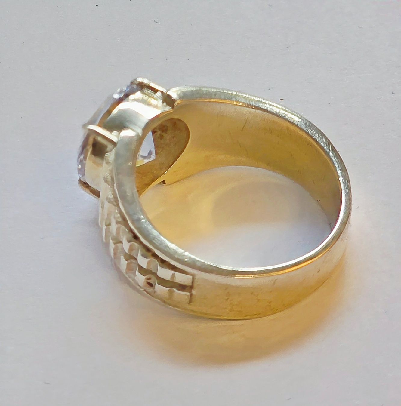 Ringe: Ring Silber mit grossem Zirkon Grösse 63 Neu – Neu (gemäss Beschreibung) aus Zürich von ben_mn5h 6