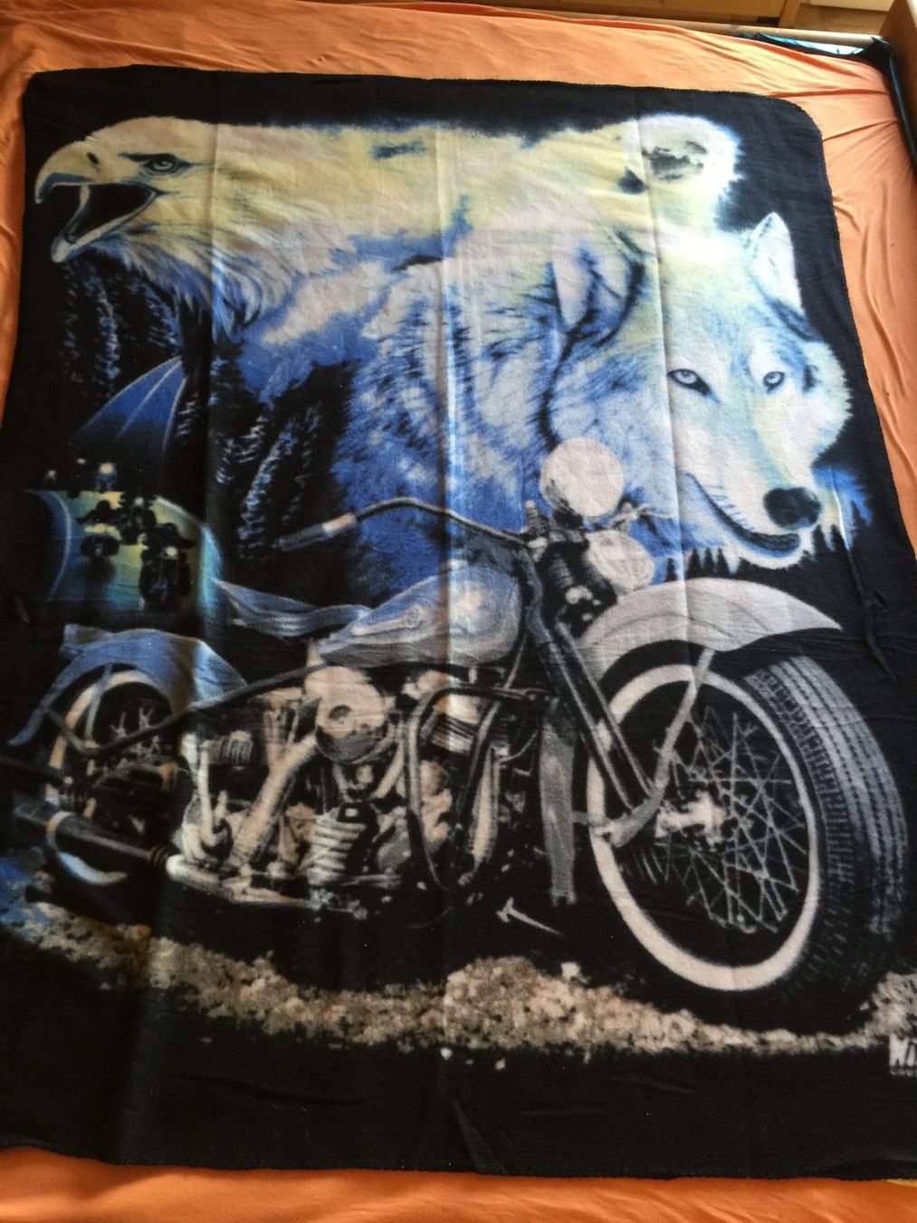 Decken: Fleece Decke 127x152cm neu – Neu (gemäss Beschreibung) aus St.Gallenkappel von RocknSkull 8