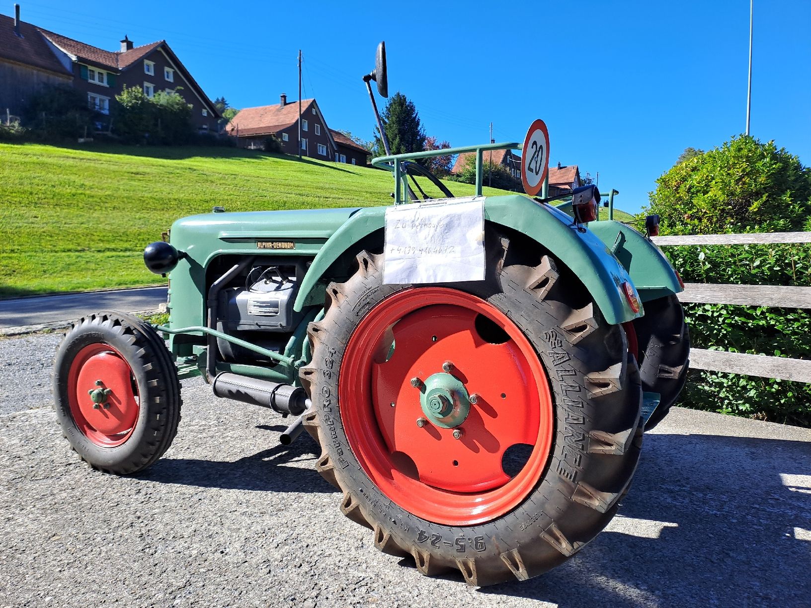 Alpina Trattori: Traktor Alpina Oekonom Oldtimer – Usato da Grub AR venduto da jamins 1