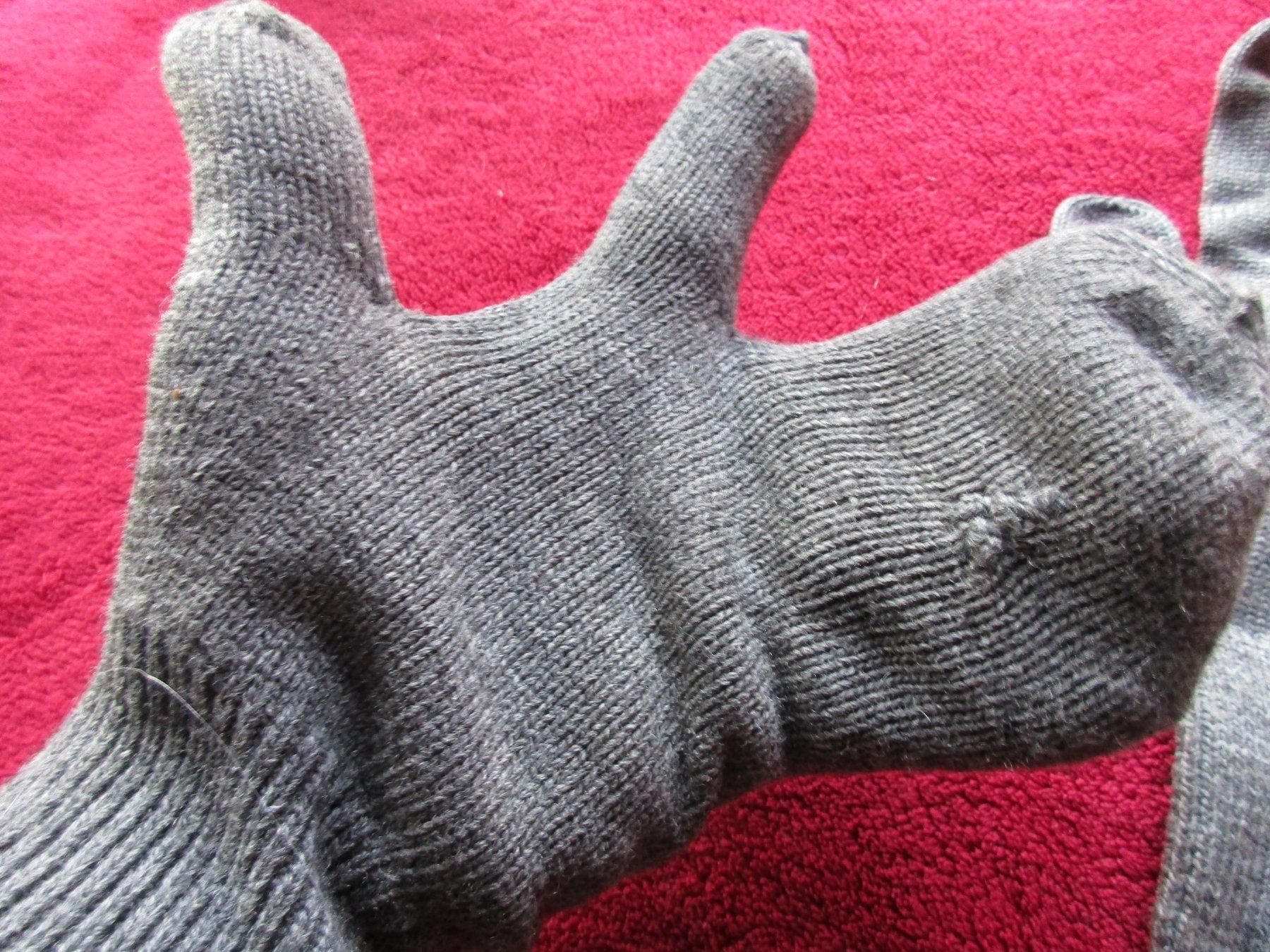 Schweizer Armee Armi bianche: Handschuhe (B) – Usato da Bowil venduto da vifi01 2