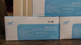 medical Face Mask/Gesichtsmasken einweg/Covid Masken pro.Pkt