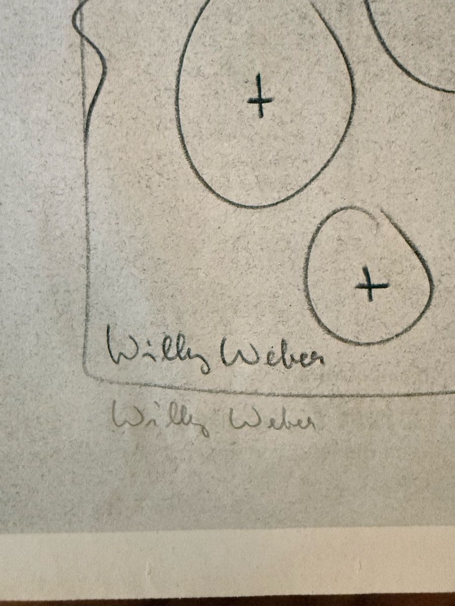 Grafiken & Lithographien: Willy Weber - Offsetdruck handsigniert  – Gebraucht aus Solothurn von NUVICO 3