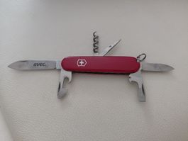 Victorinox Offiziersmesser Rot "avec.", Top Zustand!