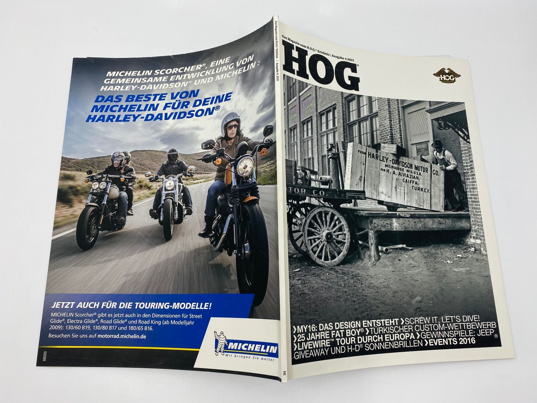 Riviste & Magazine: Harley Owners Group HOG Magazine 2015 – Usato da Langwiesen venduto da Restposten-24 8