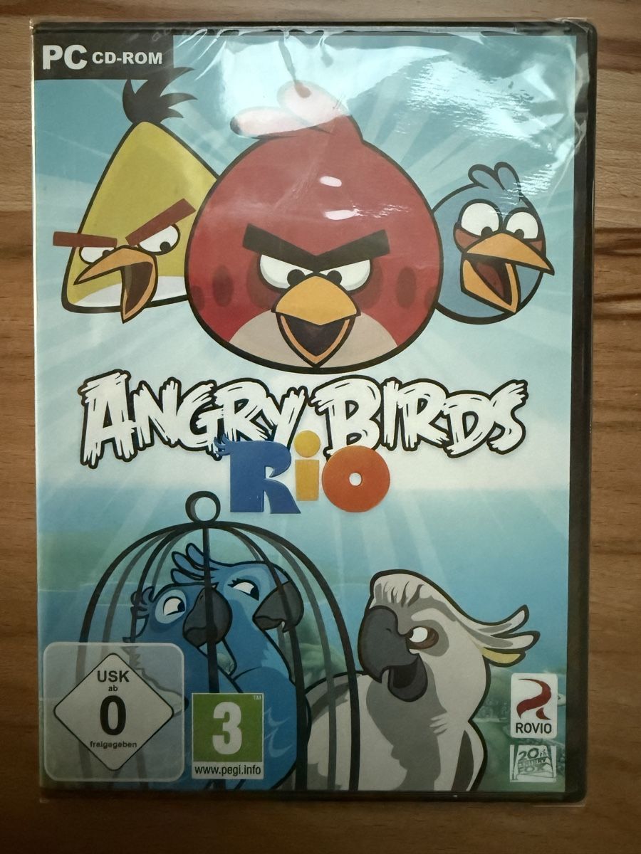 Giochi: PC-Game Angry Birds Rio – Nuovo e nell'imballaggio originale da Grenchen venduto da Bastet007
