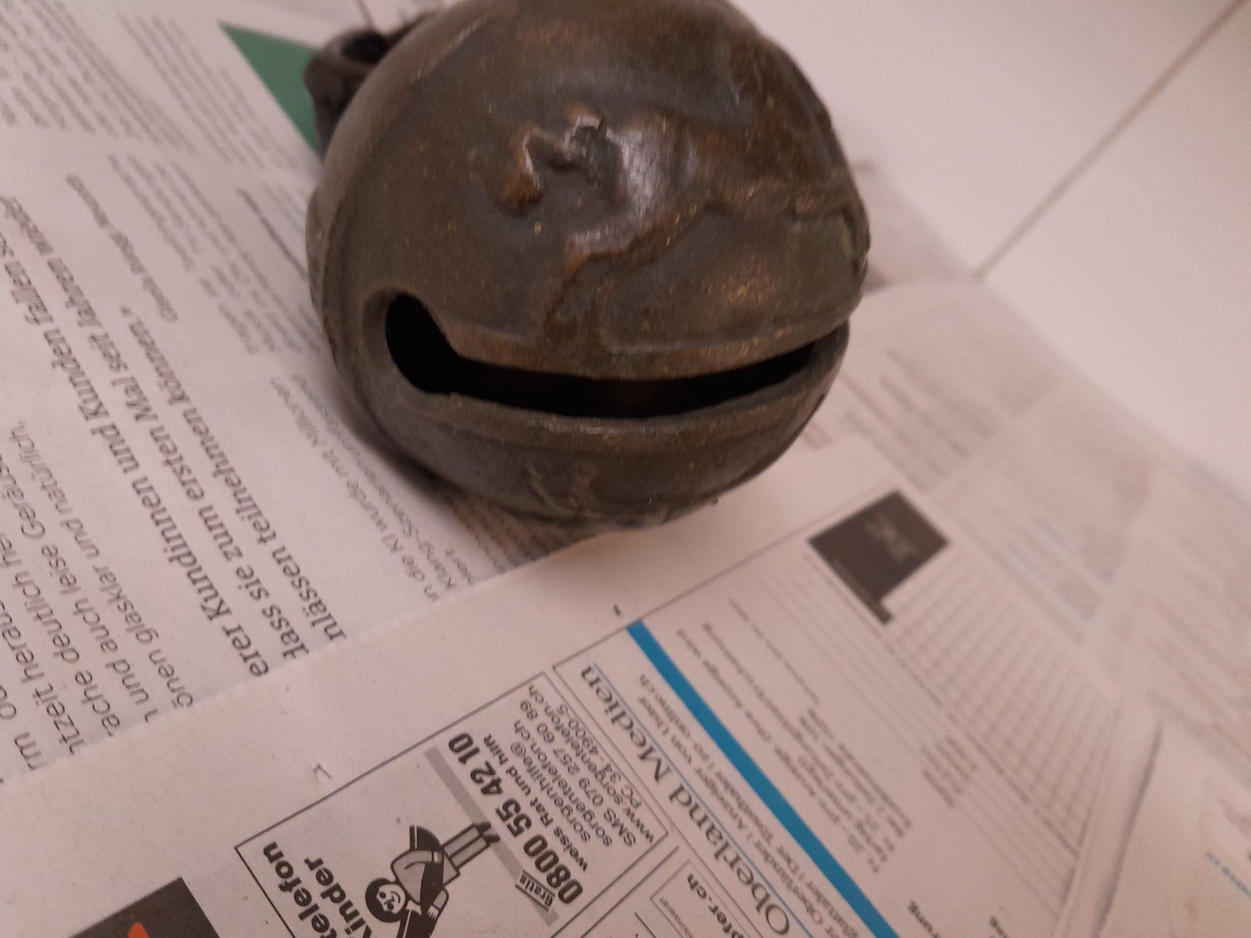 Campanacci mucche: Pferde Rolle Schelle ca.50-55mm – Usato da Rüti ZH venduto da Alemanni 7