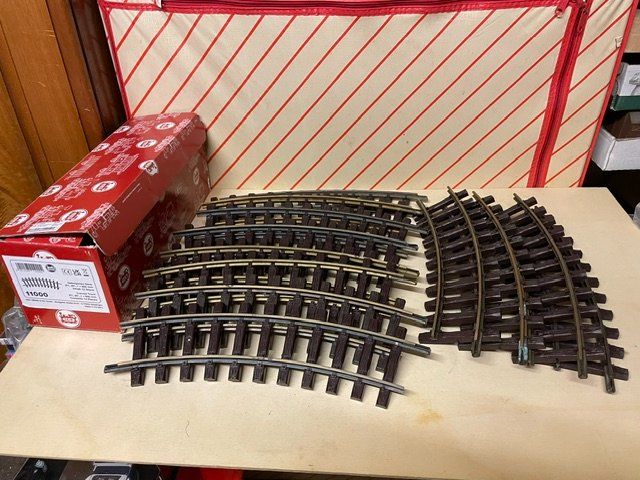LGB Modellini di ferrovie: Gleismaterial LGB Spur G – Usato da Rudolfstetten venduto da Rrst1968
