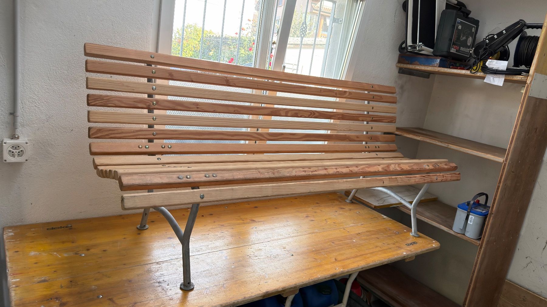 Panchine: Neutraler Gartenbank – Usato da Dagmersellen venduto da Scania68