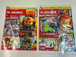 Lego Ninjago Magazine Hefte NEU mit Minifiguren 1