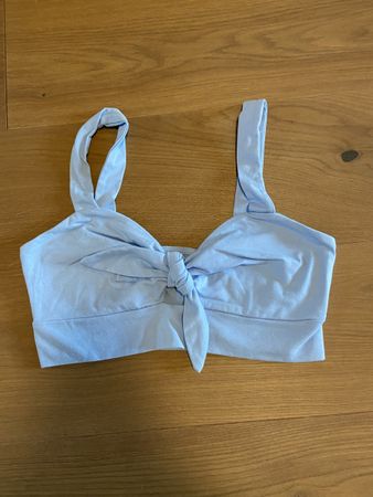 Babyblau Top