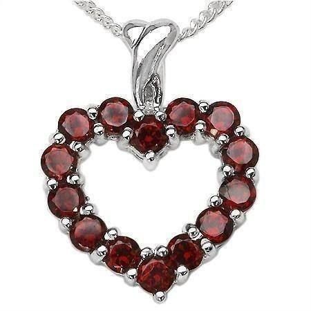 Anhänger: GRANAT 925 Silber Anhänger mit Kette – Neu (gemäss Beschreibung) aus Berg TG von marta970