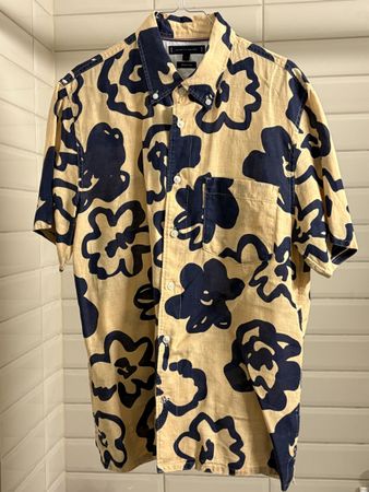 TOMMY HILFIGER PREMIUM LEINENHEMD GR. L