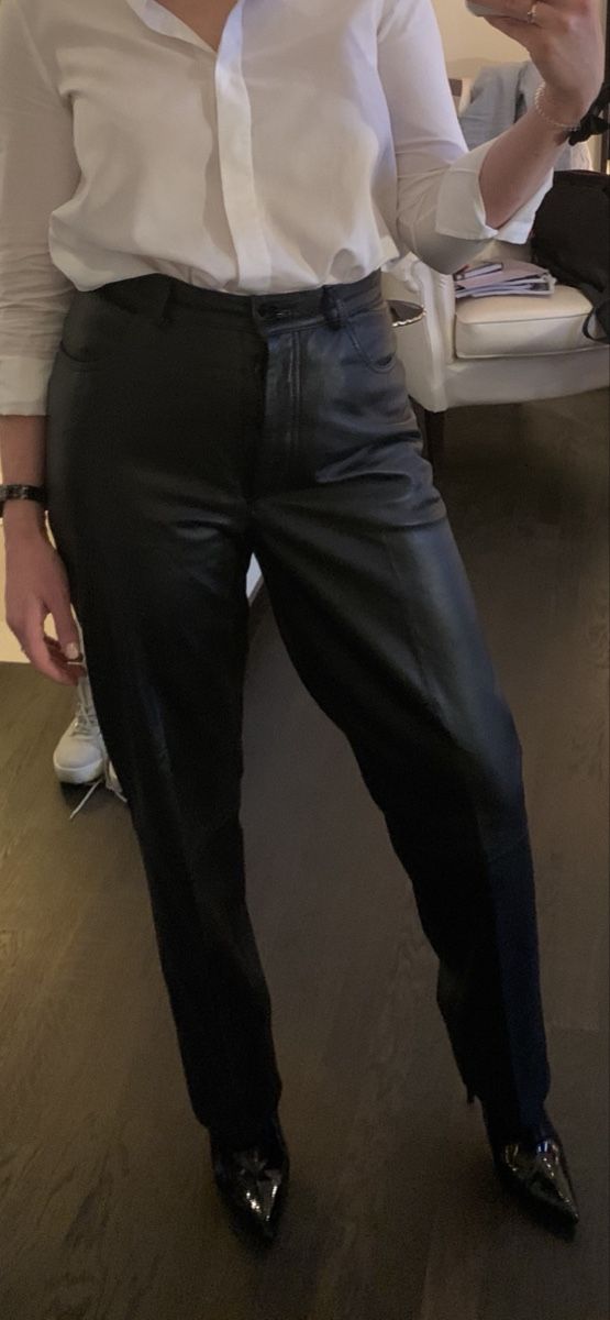 Pantaloni: Vintage leather trousers , lined – Usato da Zollikerberg venduto da rut_bsj6