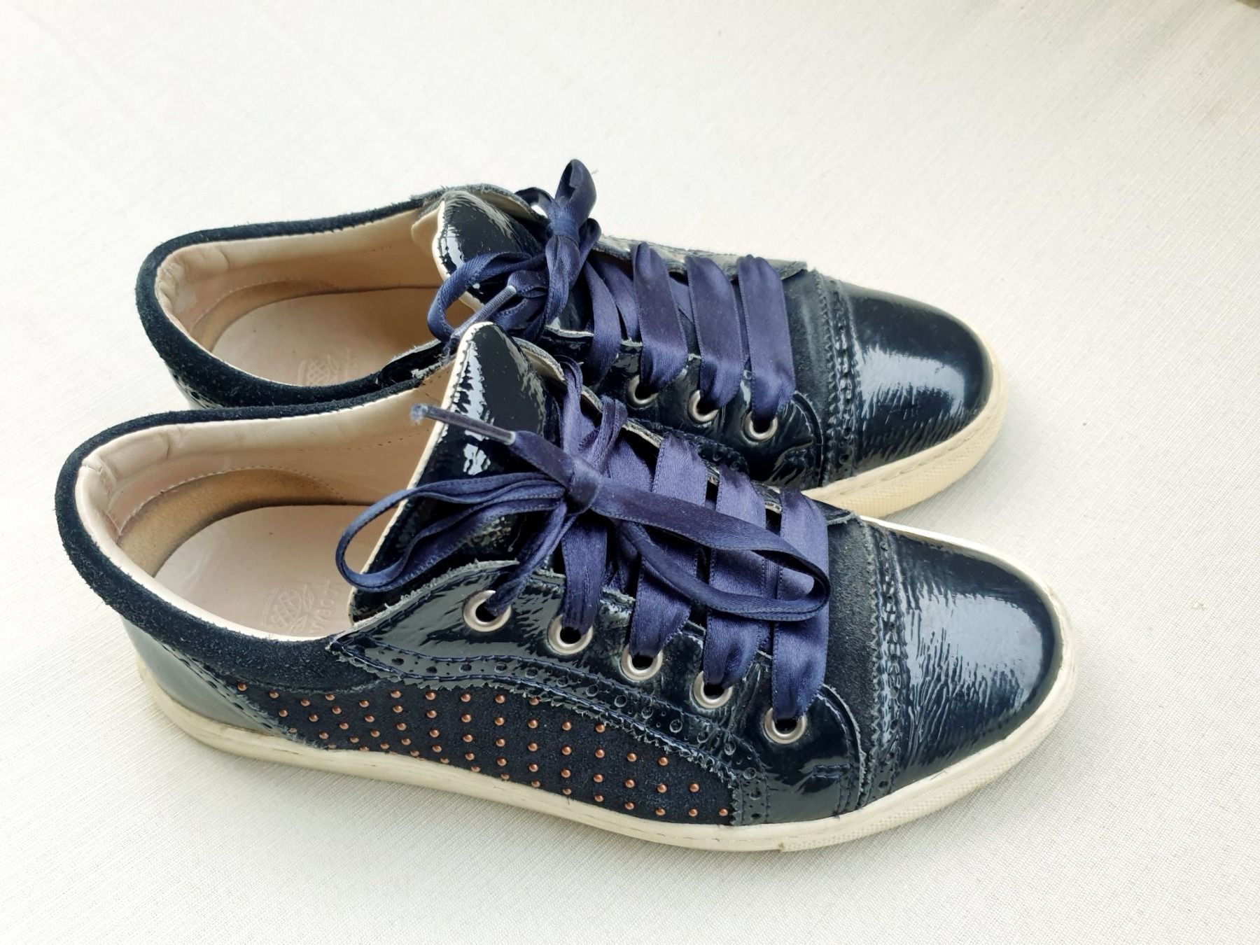 Navyboot Damenschuhe: NAVYBOOT SNEAKER SCHUHE BLAU ECHT LEDER 35 HALBSCHUH TOP – Gebraucht aus Elsau von the-colorful-side 8