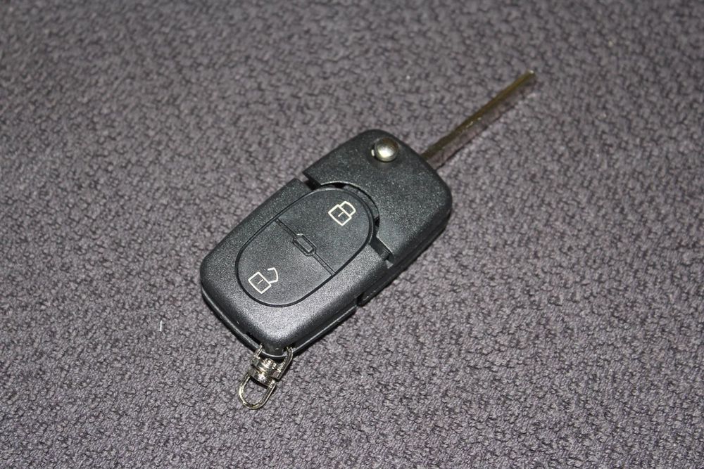 Audi VW Schlüssel Gehäuse Funk 2 Tasten