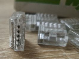 10 Stk. WAGO Klemme 5L 0.5-2.5mm2 5er Steckklemme 273-255