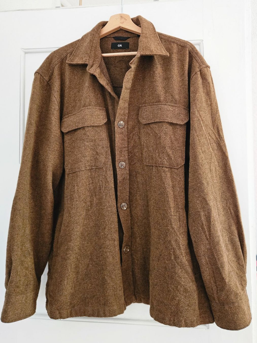 C&A Camicie: C&A Herren Hemdjacke, Gr. XL, warm – Usato da Bern venduto da j-o