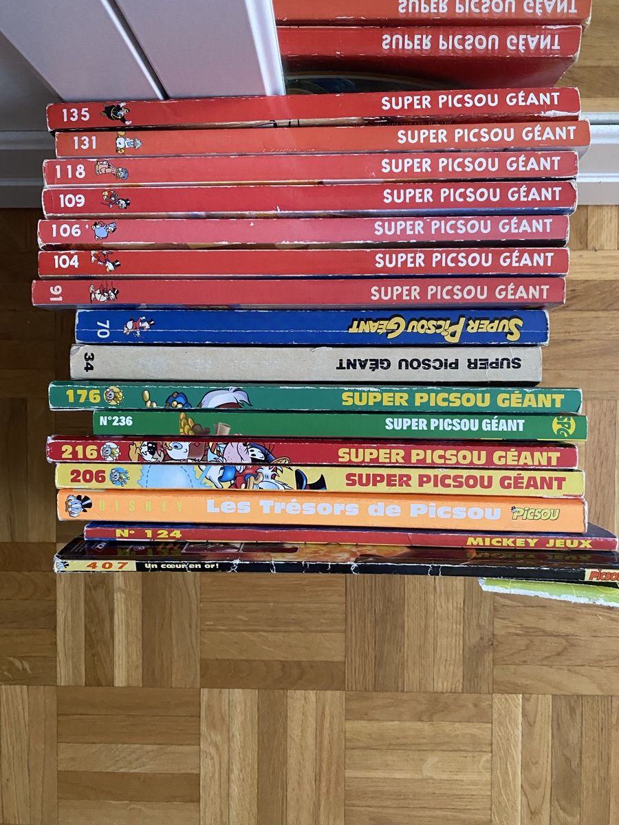 Fumetti: Super Picsou Géant lot de 17 années 1990 – Usato da Givisiez venduto da dor_xb9k 1