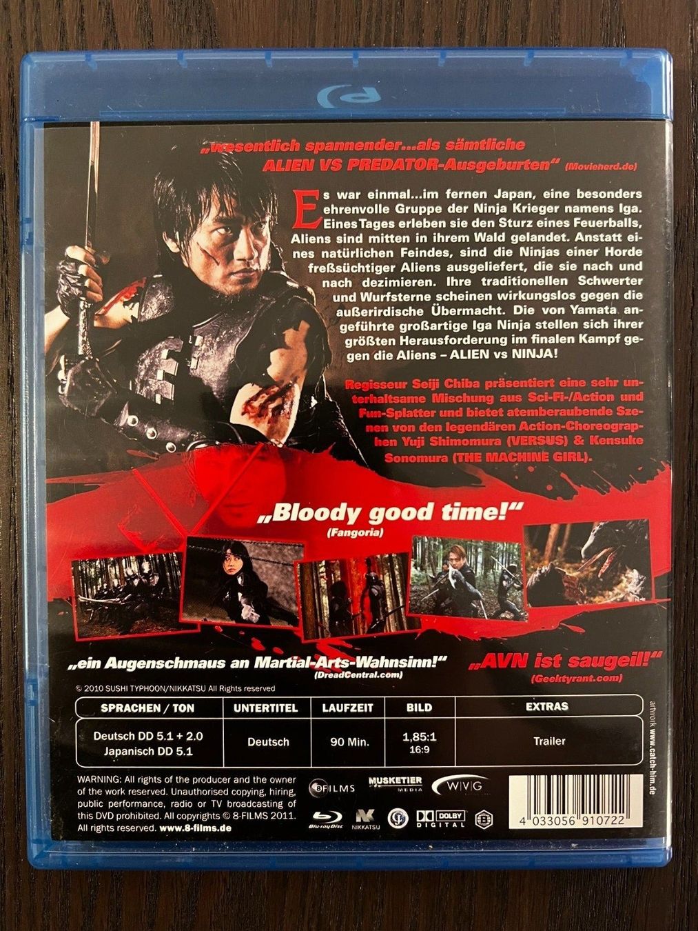 Spielfilme: Alien vs Ninja – Gebraucht aus Zürich von  1